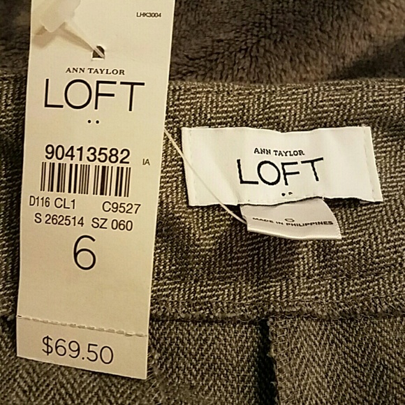 Ann Taylor Loft Curvy Trouser 6 NWT - Picture 3 of 5